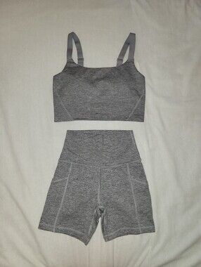 Offline By Aerie Hugger Workout Set XS